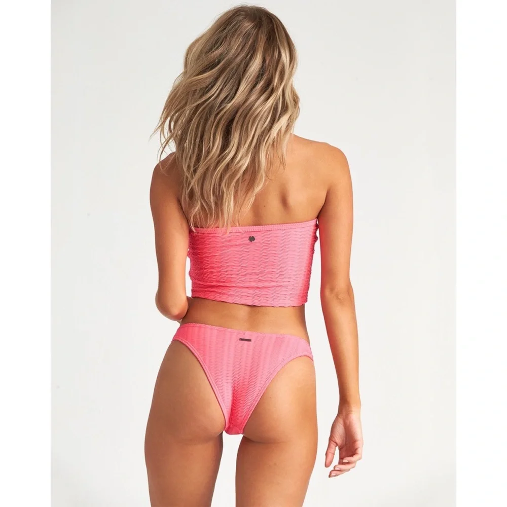 Billabong Pink Wave Trip Hike Bikini Bottom